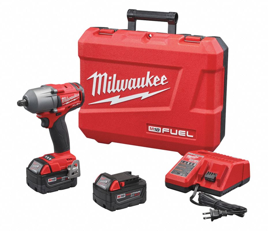 MILWAUKEE Llave de Impacto Inalámbrica de 1/2", Torsión Máx. de 600