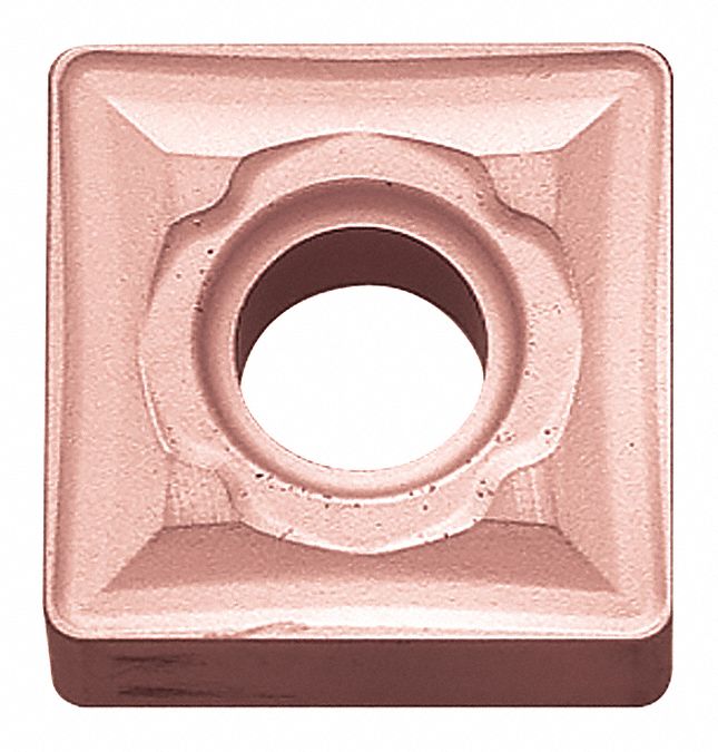 Square Turning Insert: 1/2 in Inscribed Circle, Neutral, 1/32 in Corner Radius, SNMG Insert
