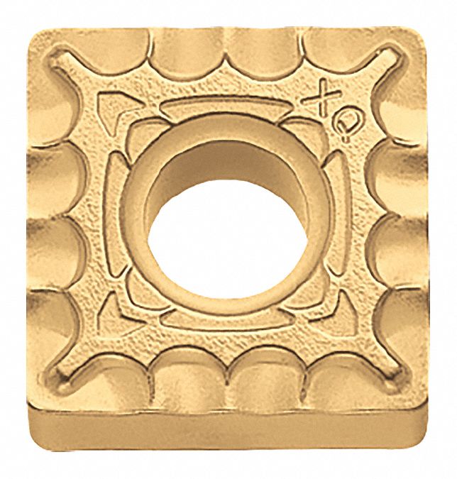 Square Turning Insert: 1/2 in Inscribed Circle, Neutral, 1/32 in Corner Radius, SNMG Insert