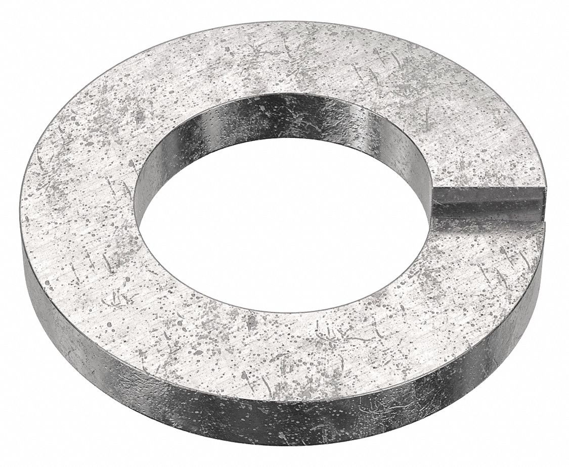 For Screw Size M10, Split Lock, Split Lock Washer 53MF50FBLKWM10P50