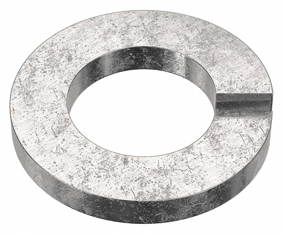 Split Lock Washer: 18-8, Advanced Corrosion Resist, Stainless Steel, #6 Screw Sz, 18-8, 100 PK