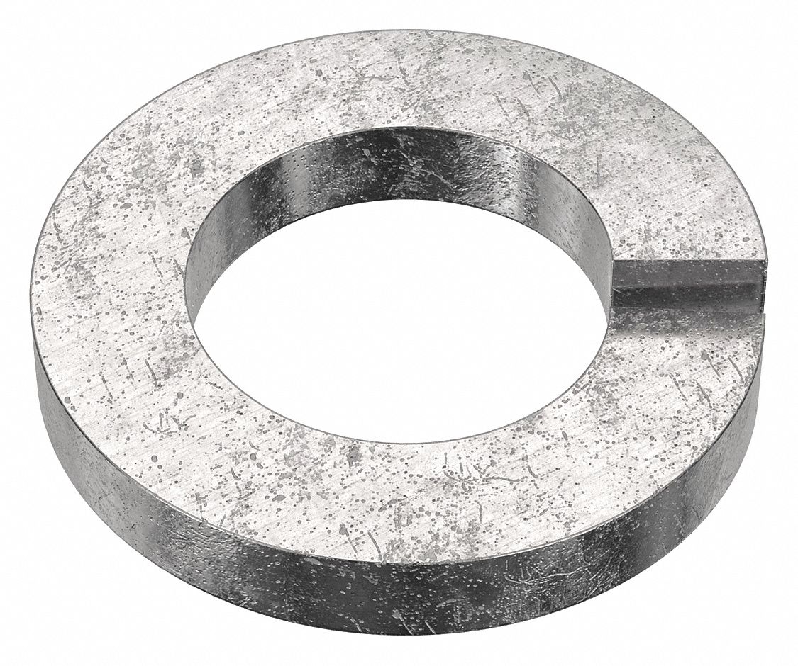 Split Lock Washer: 316, Advanced Corrosion Resist, Stainless Steel, #10 Screw Sz, 316, 100 PK