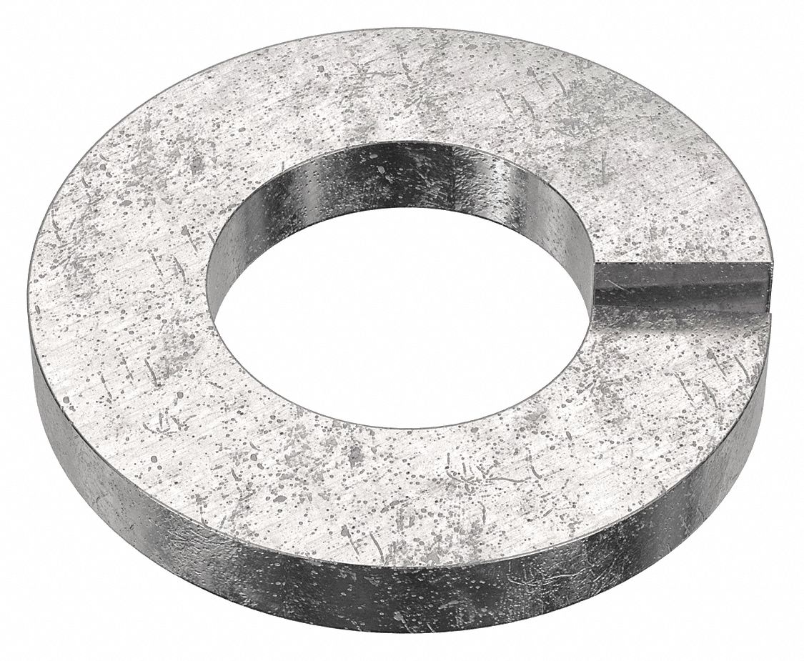 Split Lock Washer: 316, Advanced Corrosion Resist, Stainless Steel, 1/4 in Screw Sz, 316, 100 PK