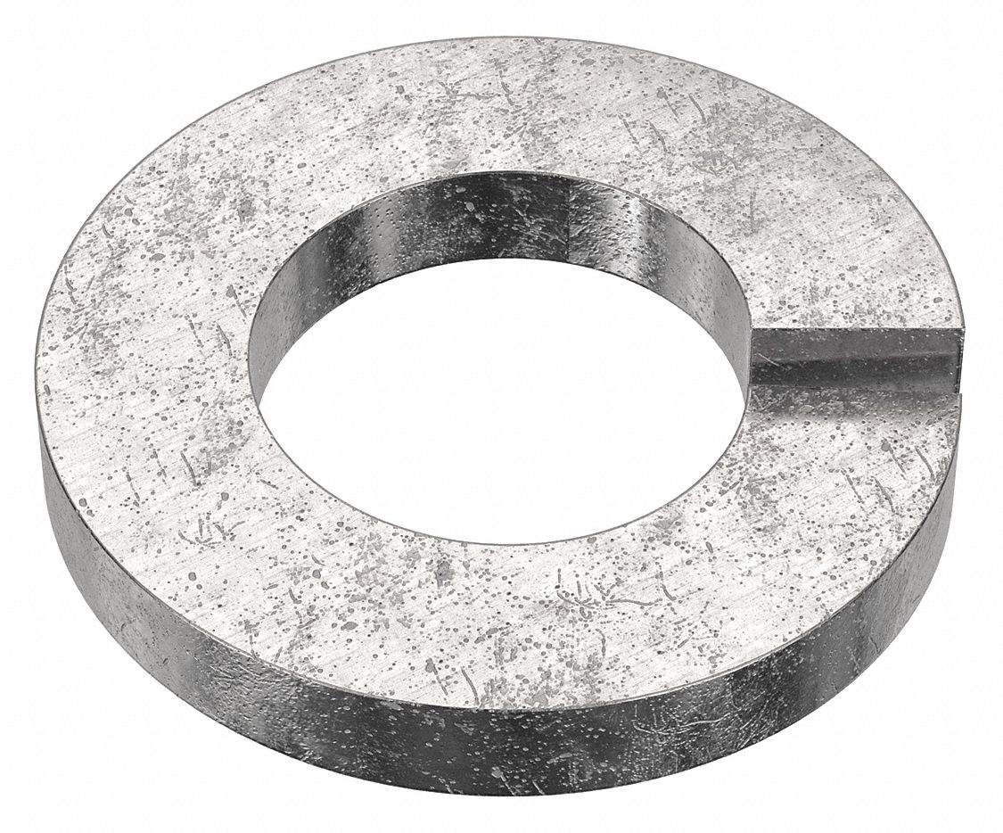 Split Lock Washer: 316, Advanced Corrosion Resist, Stainless Steel, 5/16 in Screw Sz, 316, 50 PK