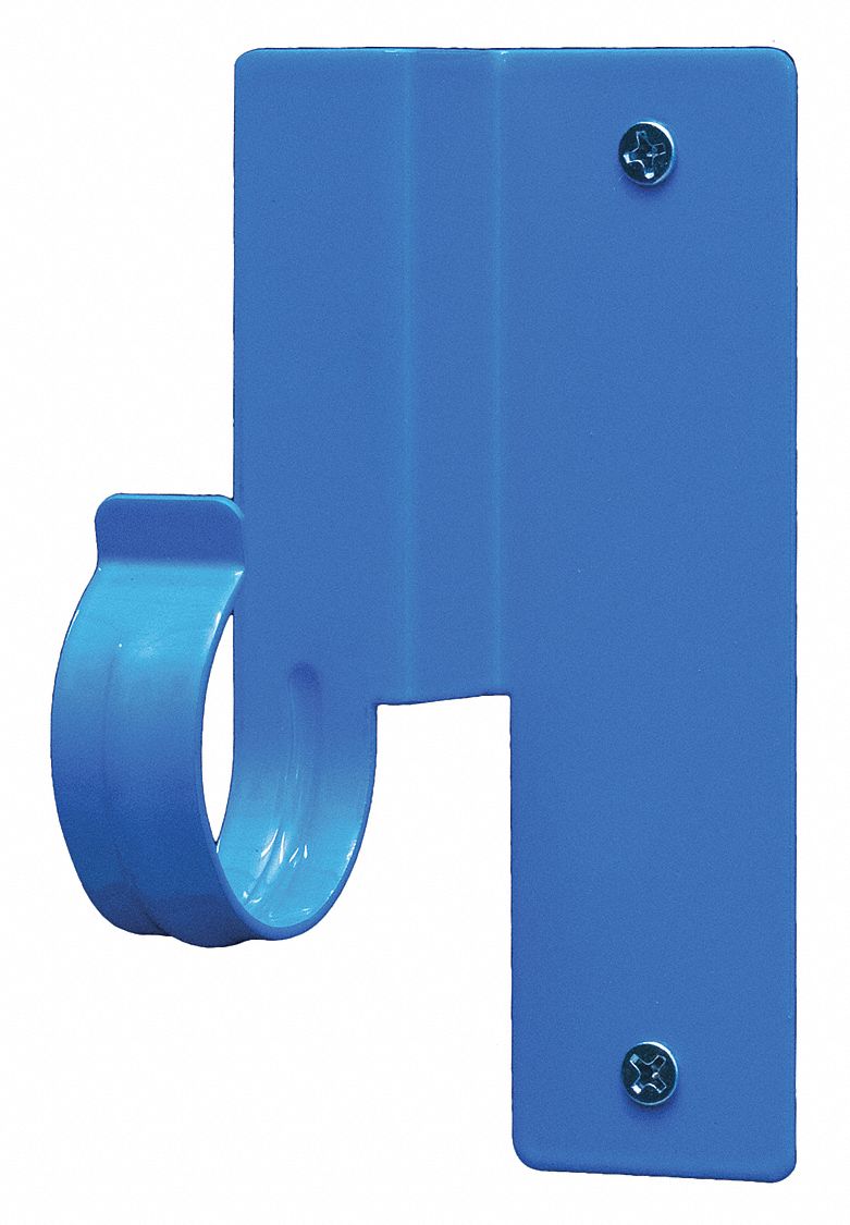 Pipe Hanger: Steel, 1 1/4 in Pipe Size, 50 lb Max. Load, Surface Mounted, 5 in Lg