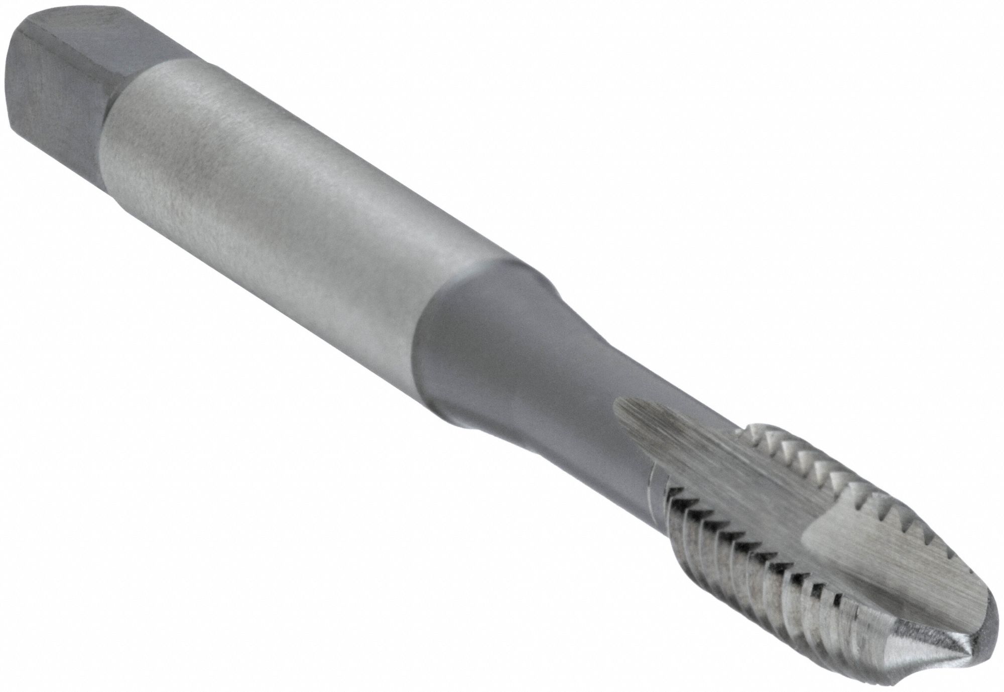 Spiral Point Tap: #10-24 Thread Size, 1/2 in Thread Lg, 2 11/32 in Overall Lg, Plug, HSS-E