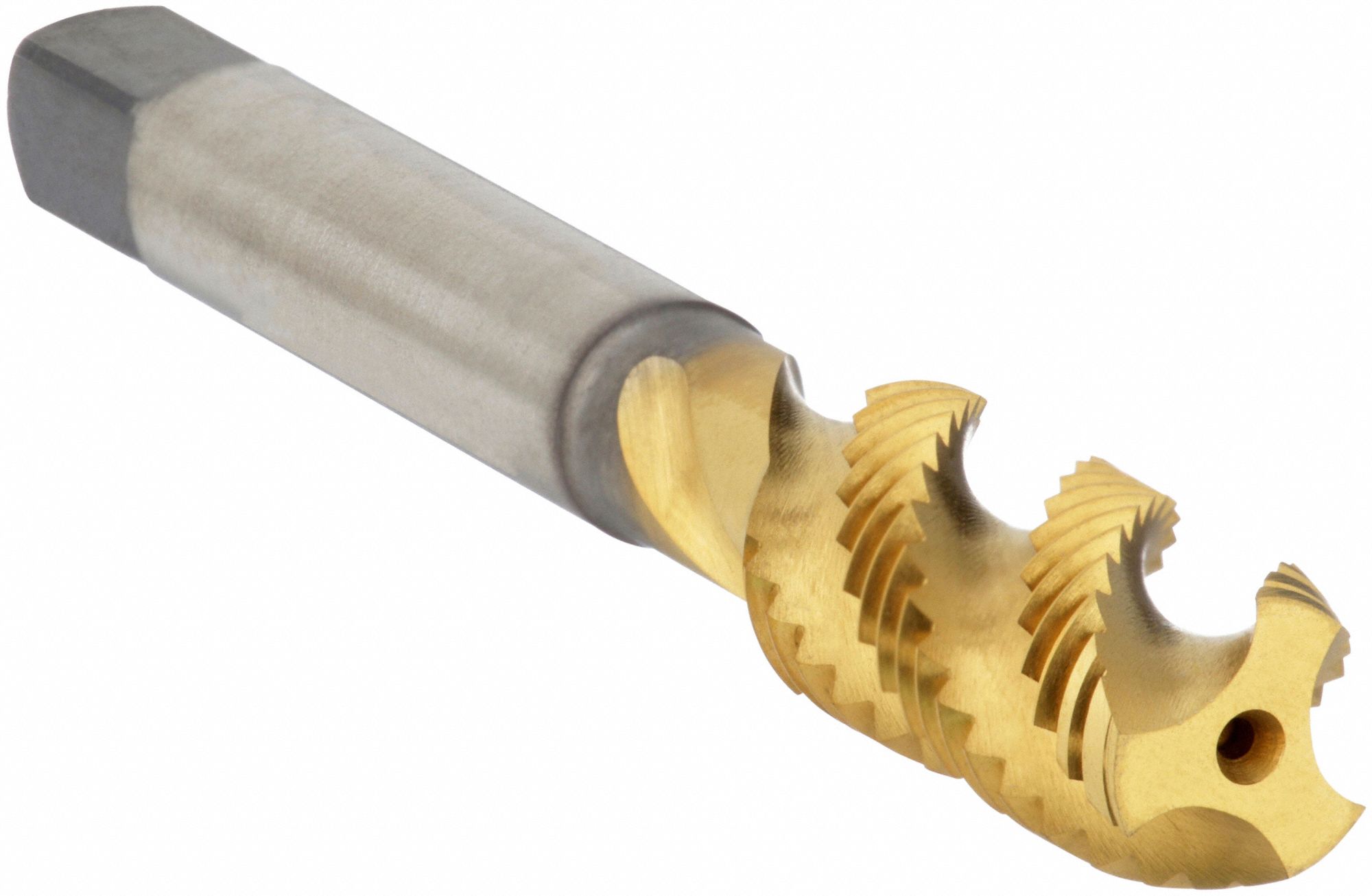 Spiral Flute Tap: 1/2"-13 Thread Size, 15/16 in Thread Lg, 3 3/8 in Overall Lg, Right Hand