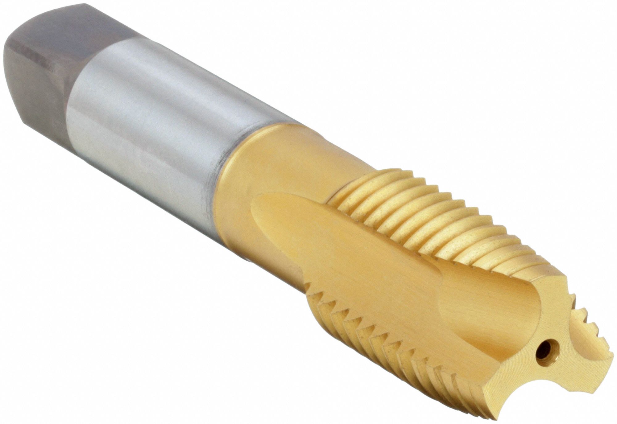 Spiral Point Tap: 1"-8 Thread Size, 1 1/2 in Thread Lg, 5 1/8 in Overall Lg, Plug, HSS-E