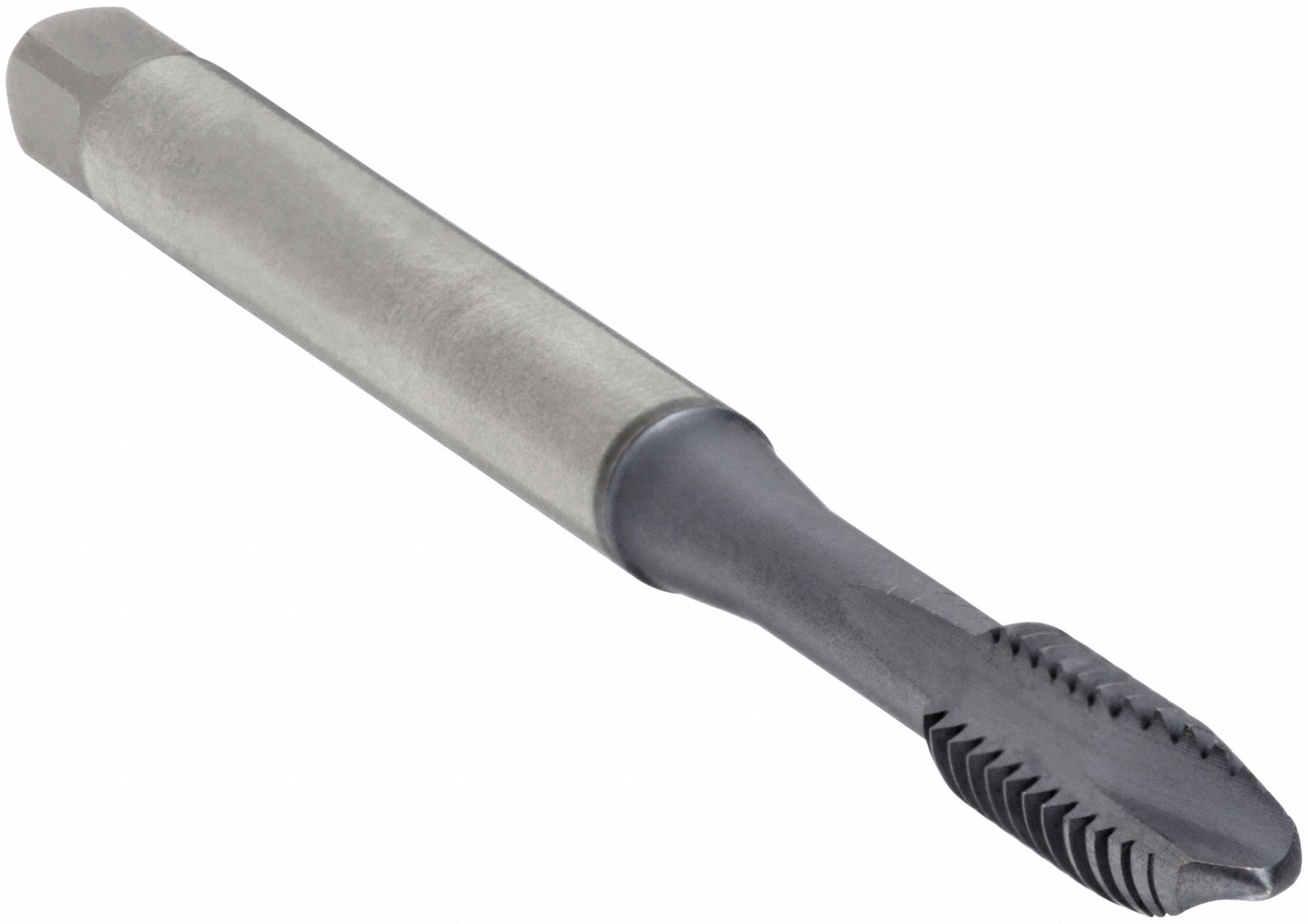 Spiral Point Tap: M5x0.8 Thread Size, 12.00 mm Thread Lg, 69.70 mm Overall Lg, Plug, HSS-E