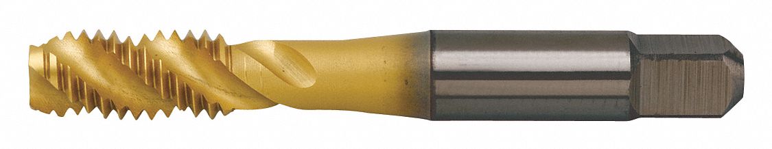 Spiral Flute Tap: M4x0.7 Thread Size, 13.00 mm Thread Lg, 52.00 mm Overall Lg, Right Hand