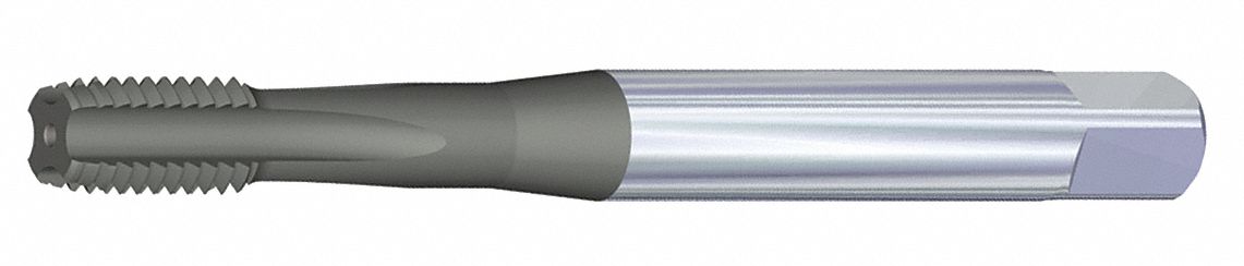 Straight Flute Tap: M10x1.5 Thread Size, 15.00 mm Thread Lg, 100.00 mm Overall Lg, Carbide