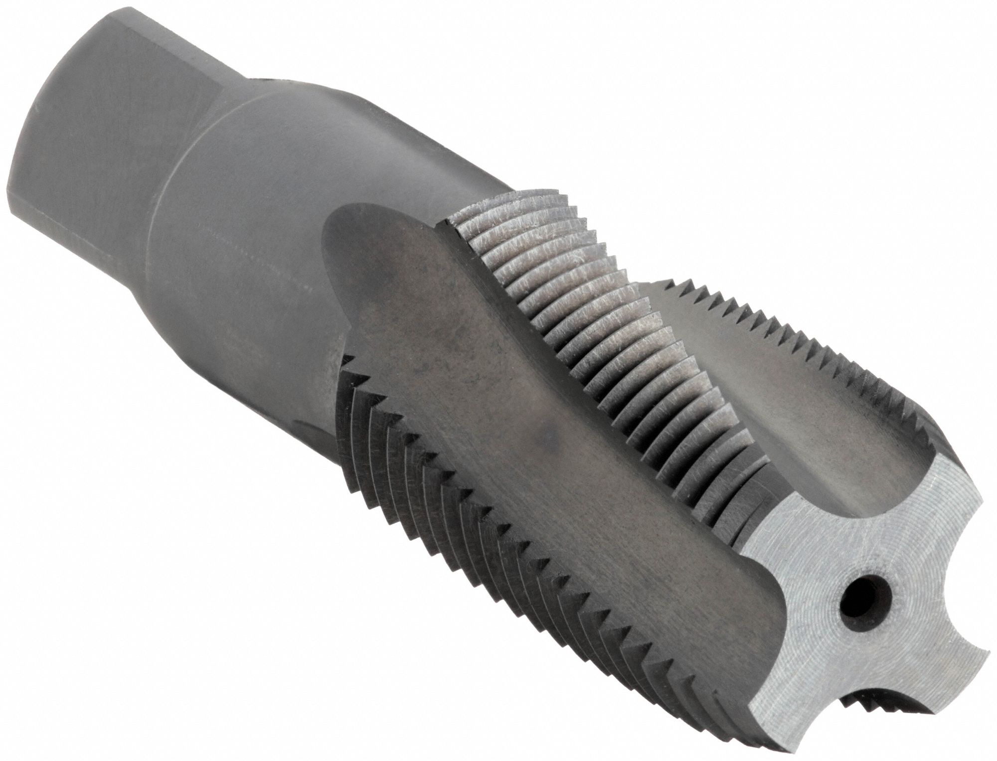 Spiral Flute Tap: 1"-11-1/2 Thread Size, 1 3/4 in Thread Lg, 3 3/4 in Overall Lg, Taper