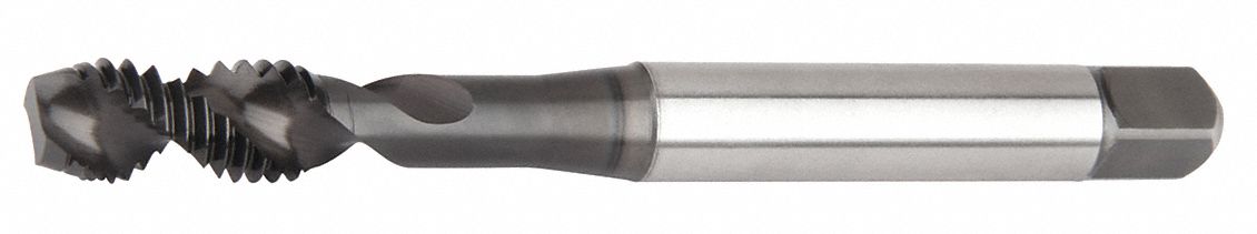 Spiral Flute Tap, M8x1.00, HSS-E