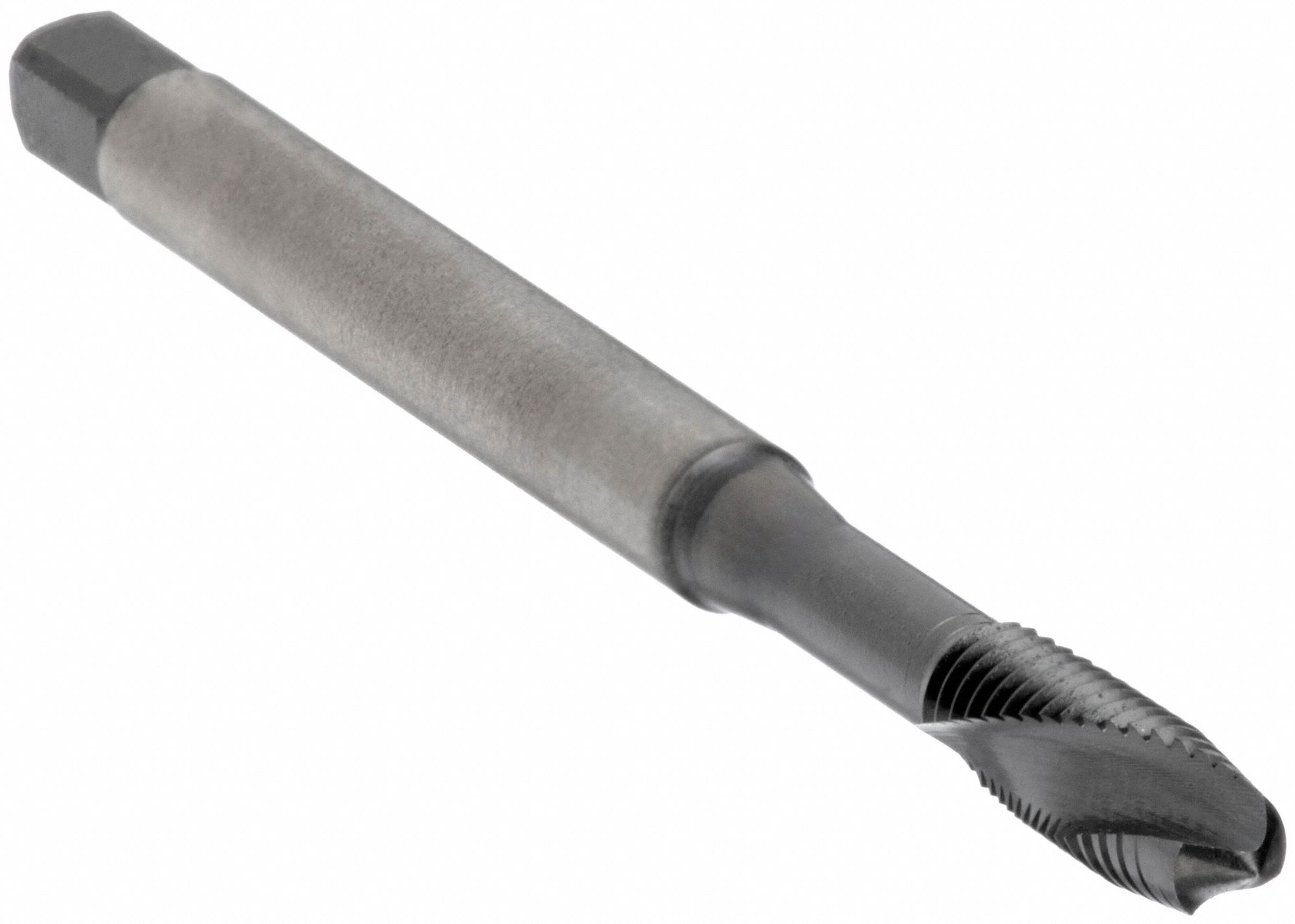 Spiral Flute Tap: M3.5x0.6 Thread Size, 9.00 mm Thread Lg, 56.00 mm Overall Lg, Plug