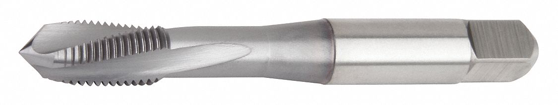 TARAUD À CANNELURE HÉLICOÏDALE, FILETAGE M8X1,25, FILETAGE 12,1 MM LO, 69,2 MM LO, FICHE