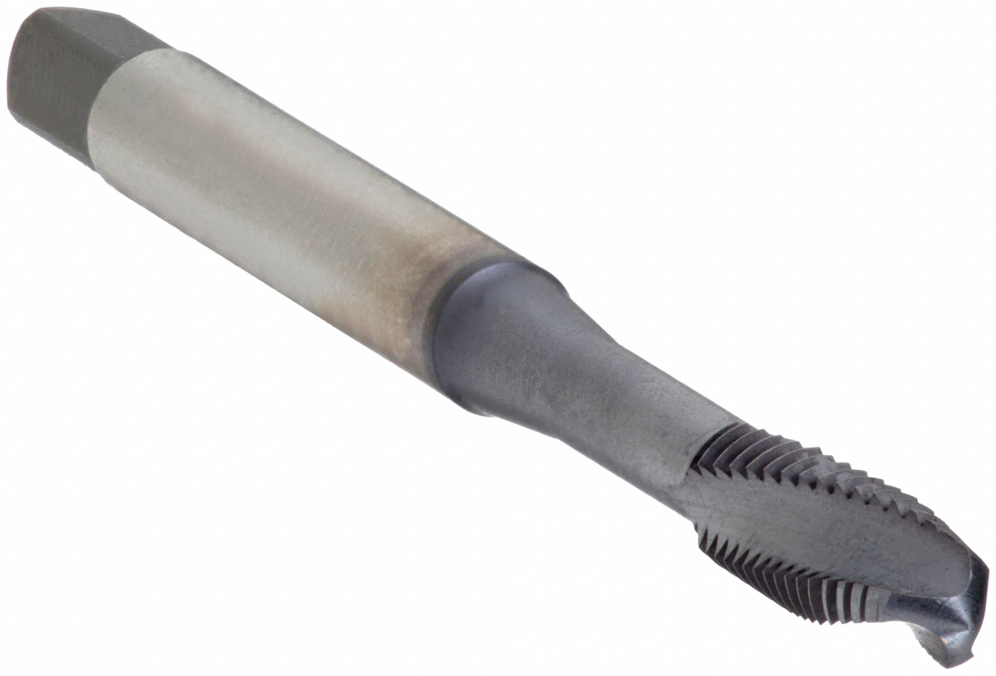 SPIRAL FLUTE TAP, M4X0.7 THREAD, 8.1MM THREAD L, 53.9MM OVERALL L, PLUG