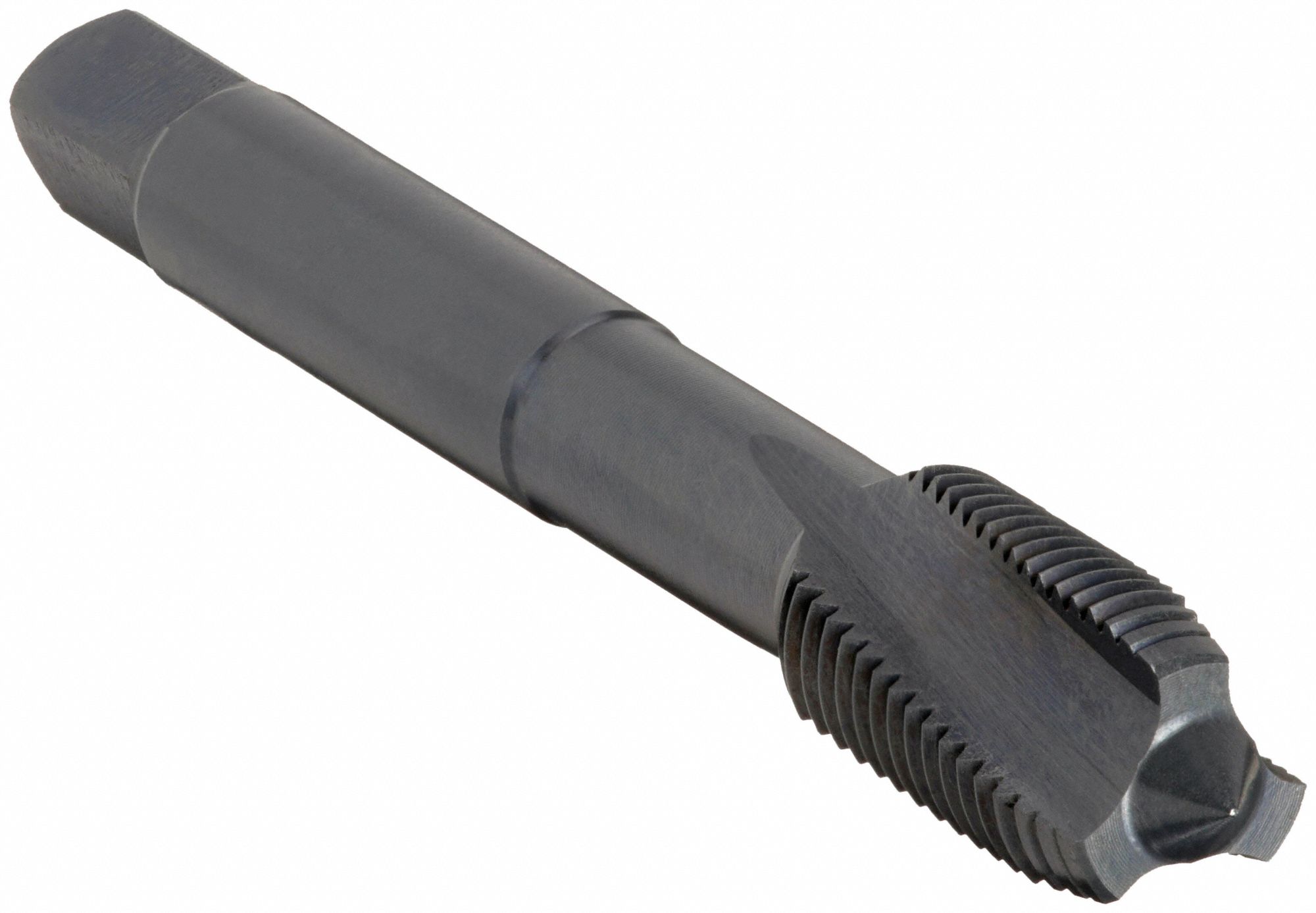 TARAUD À CANNELURE HÉLICOÏDALE, FILETAGE 3/8 PO-16, FILETAGE 9/16 PO LONG, 2 15/16 PO LONG, FICHE