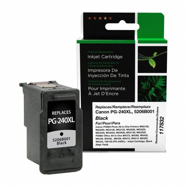 High Yield Ink Cartridge: 5206B001, Black, Black