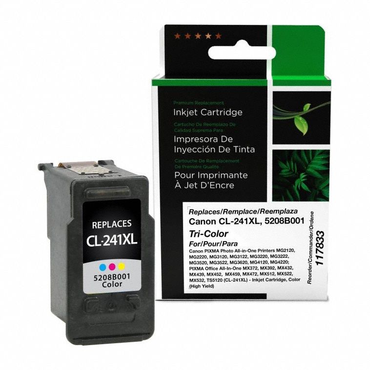 High Yield Ink Cartridge: 5208B001, Tri-Color, Multicolor