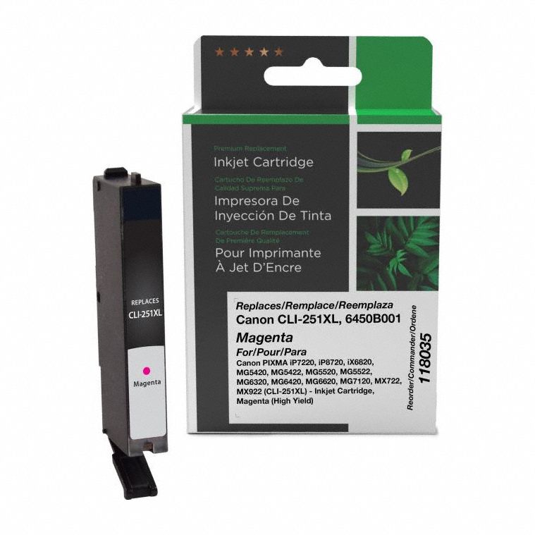 High Yield Ink Cartridge: 6450B001, Magenta, Magenta