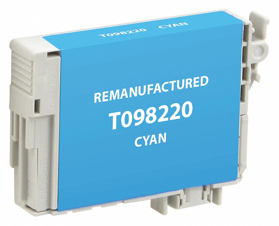 CLOVER Ink Cartridge T098220, Remanufactured, Epson, Artisan, 700/710