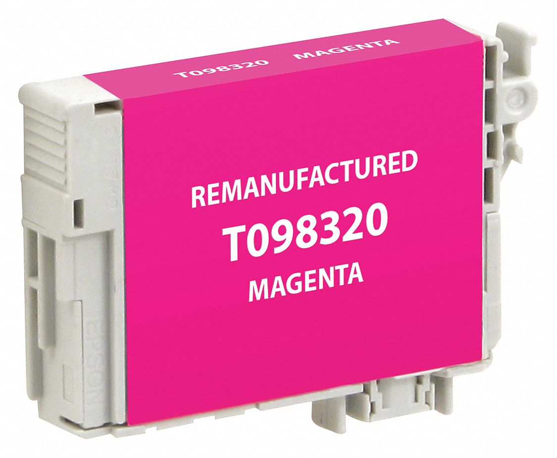 CLOVER Ink Cartridge T098320, Remanufactured, Epson, Artisan, 725/700