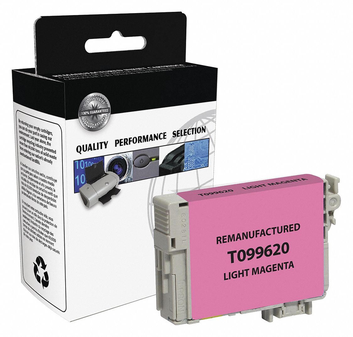 CLOVER Ink Cartridge T099620, Remanufactured, Epson, Artisan, 710/725