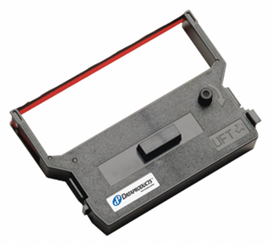 Register Ribbon Cartridge: IR61RB, Black/Red, Multicolor