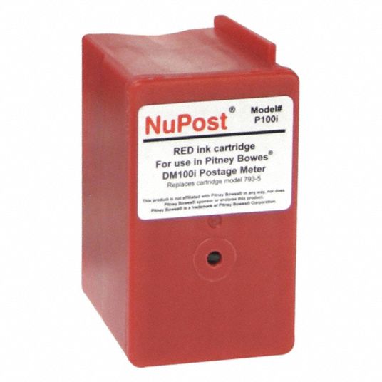 NUPOST Postage Ink Cartridge 7935, Remanufactured, Pitney Bowes