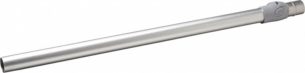 Extension Wand: Aluminum, For 1 1/2 in Hose Dia, 34 in Lg, 10 in Wd, 6 in Dp, 1 1/2 in Dia