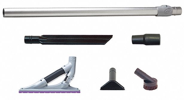 Vacuum Attachment Kit: For Backpack Vacuum, For 1 1/2 in Hose Dia