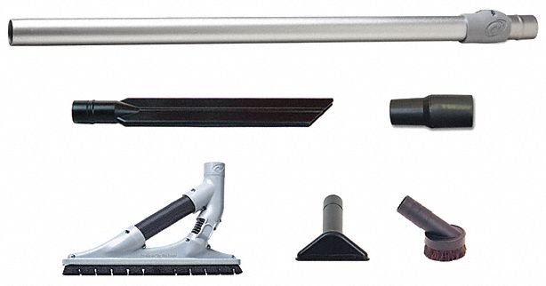 Vacuum Attachment Kit: For Backpack Vacuum, For 1 1/2 in Hose Dia