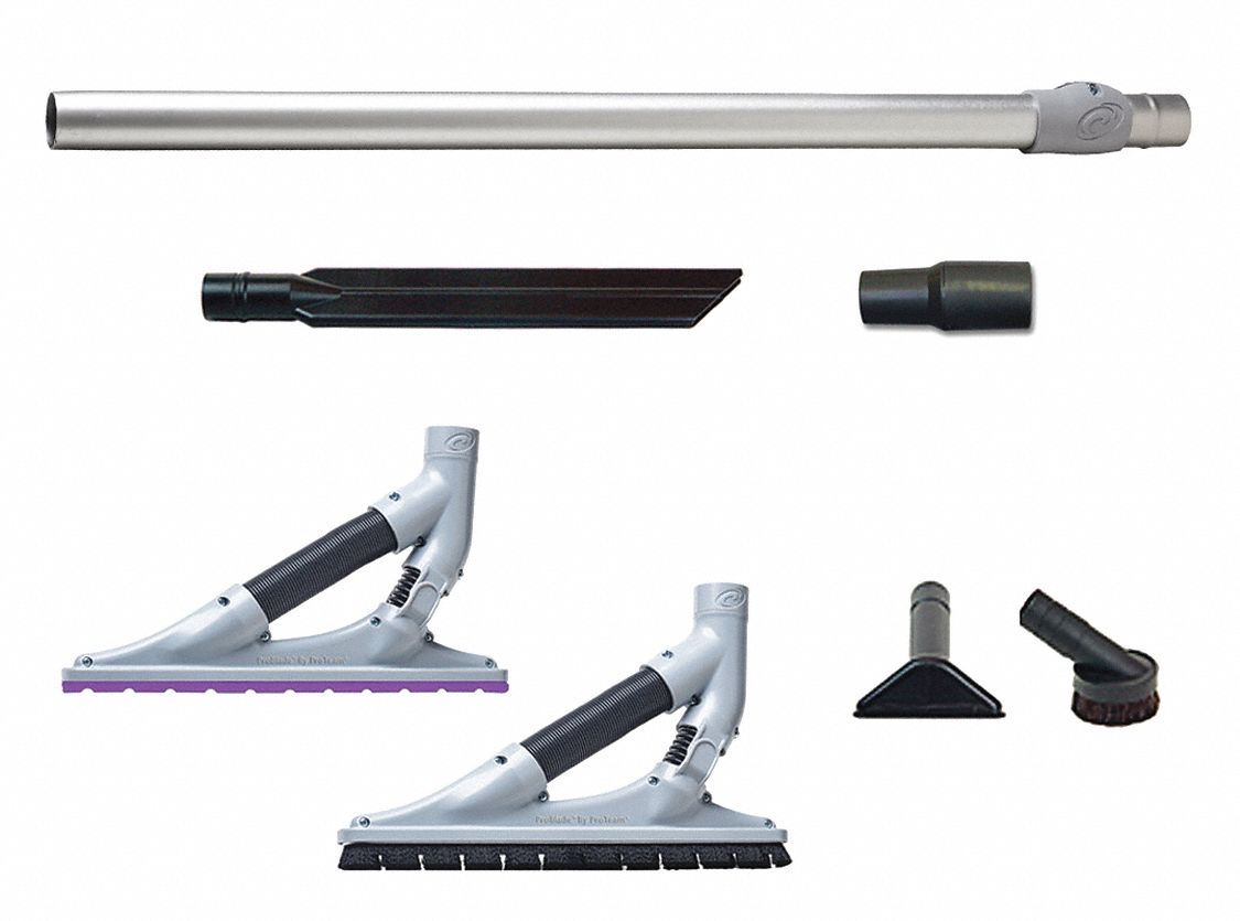 Vacuum Attachment Kit: For Backpack Vacuum, For 1 1/2 in Hose Dia