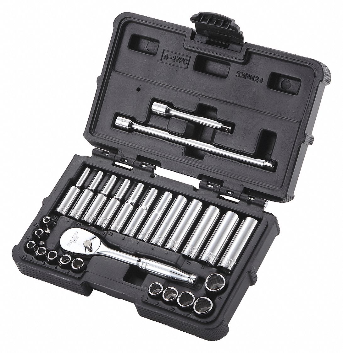 SOCKET SET,METRIC,1/4