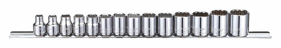 SOCKET SET,METRIC,3/8