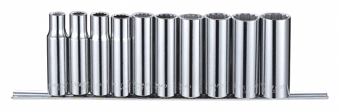 ENS DOUILLES,SAE,PR 1/2PO,10PC