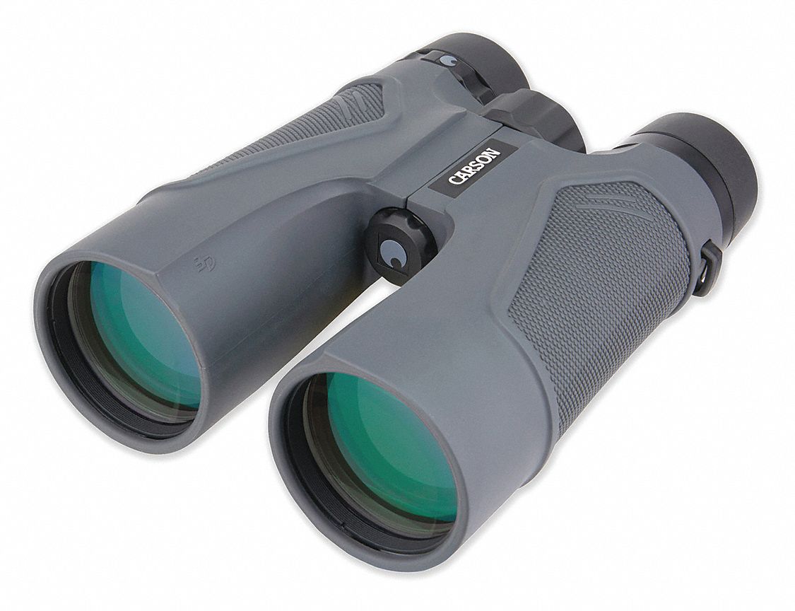 Binocular: Gen/Hunting/Nature, 10X, 262 ft @ 1000 yd, Roof, Fog Proof/Waterproof, Black