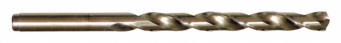 JOBBER LENGTH DRILL BIT, 4MM DRILL BIT SIZE, 43MM FLUTE L, 75MM OVERALL L, SPIRAL