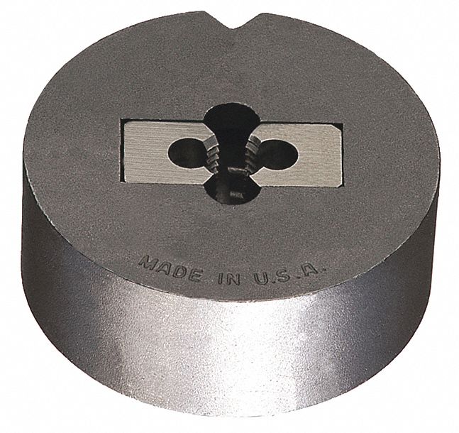 Tap and Die Set: 18 Pieces, #4-40 Min. Tap Thread Size, Plug, Round Adj