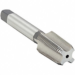 EXTENSION TAP, ½"-14 THREAD, 1⅜ IN THREAD L, 4⅜ IN LENGTH, HIGH SPEED STEEL