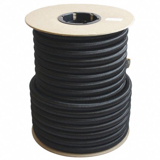 Black bungee shop cord roll