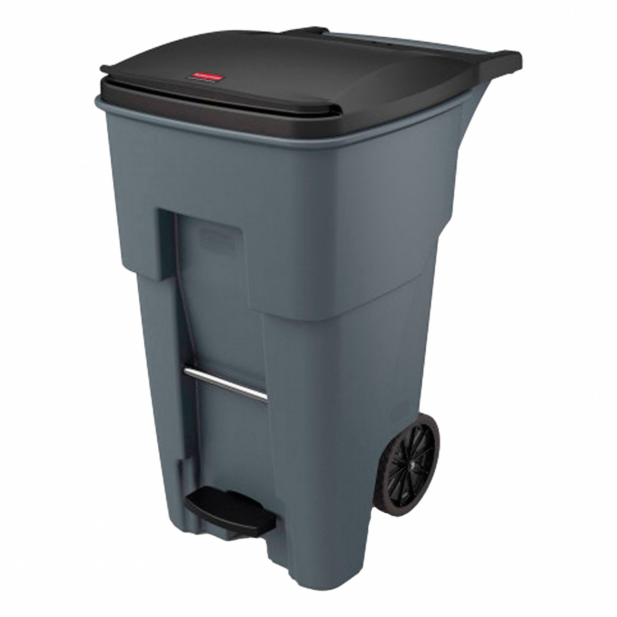 POUBELLE,AUTOPORTANT,ROULANT,65 GAL