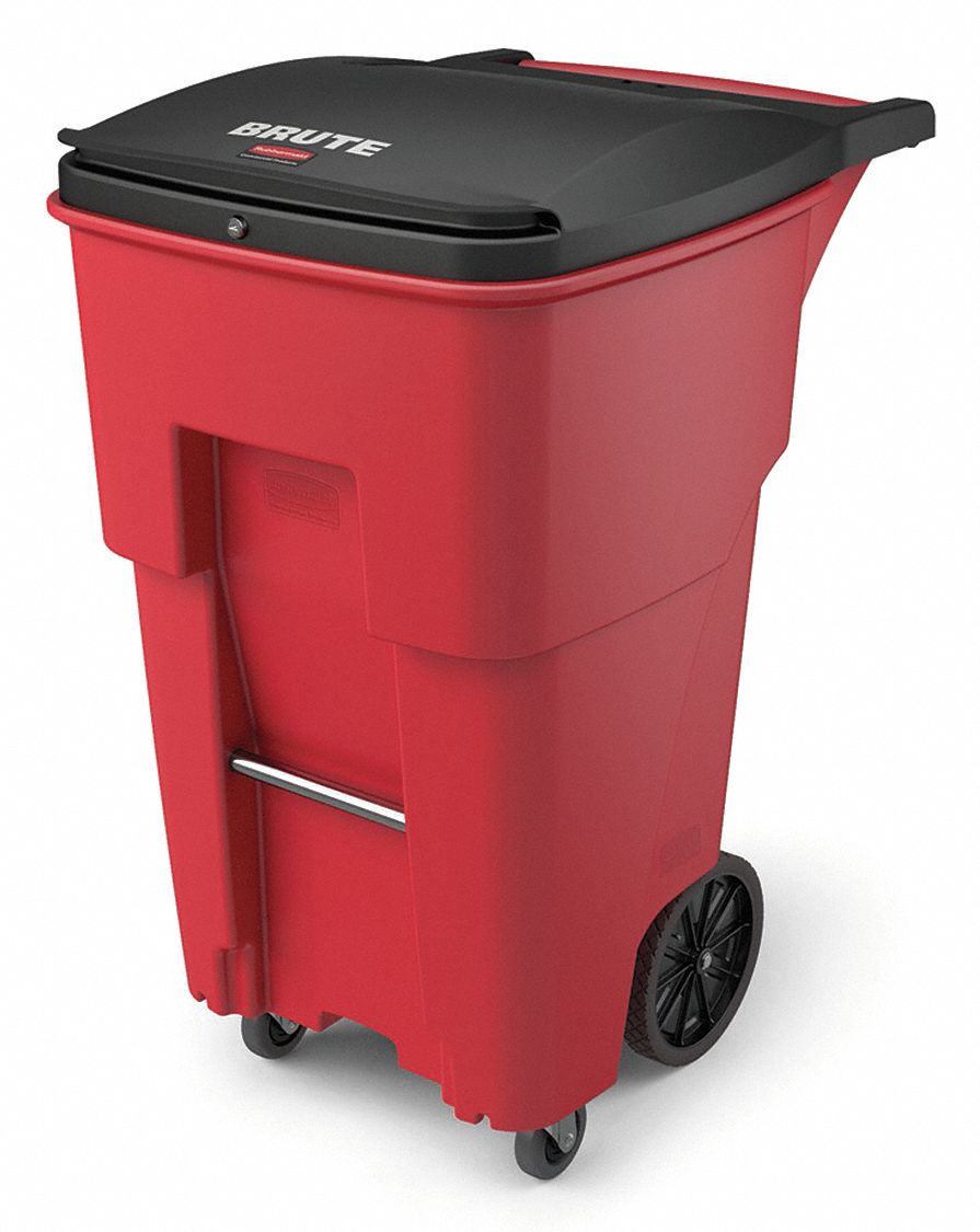 Rubbermaid Brute Rollout Trash Container - Bunzl Processor