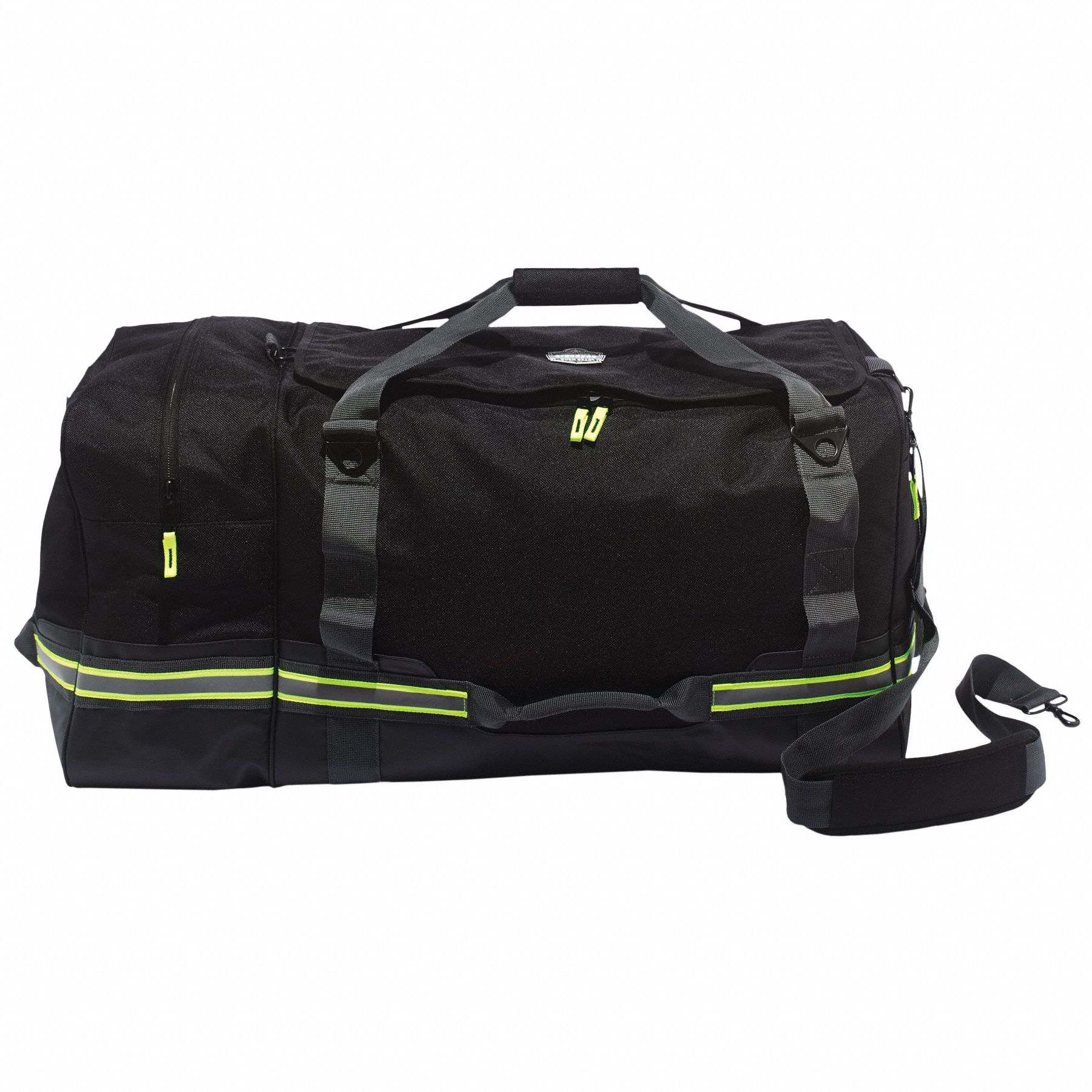 ERGODYNE Fire/Safety Gear Bag Black, Polyester, 7,688 cu in Storage