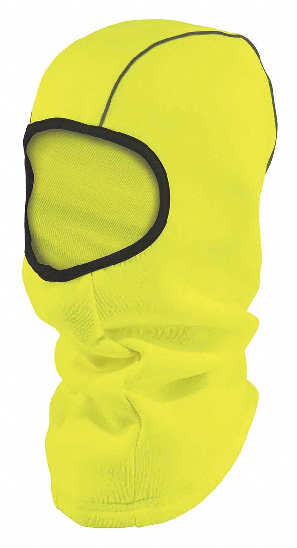 NFERNO BY ERGODYNE, Face Mask, Lime, Balaclava 53PZ886821HV Grainger