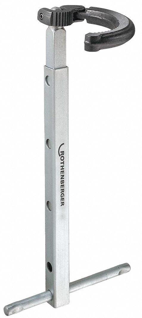 TELESCOPIC BASIN NUT WRENCH,3/8"-1-1/4"