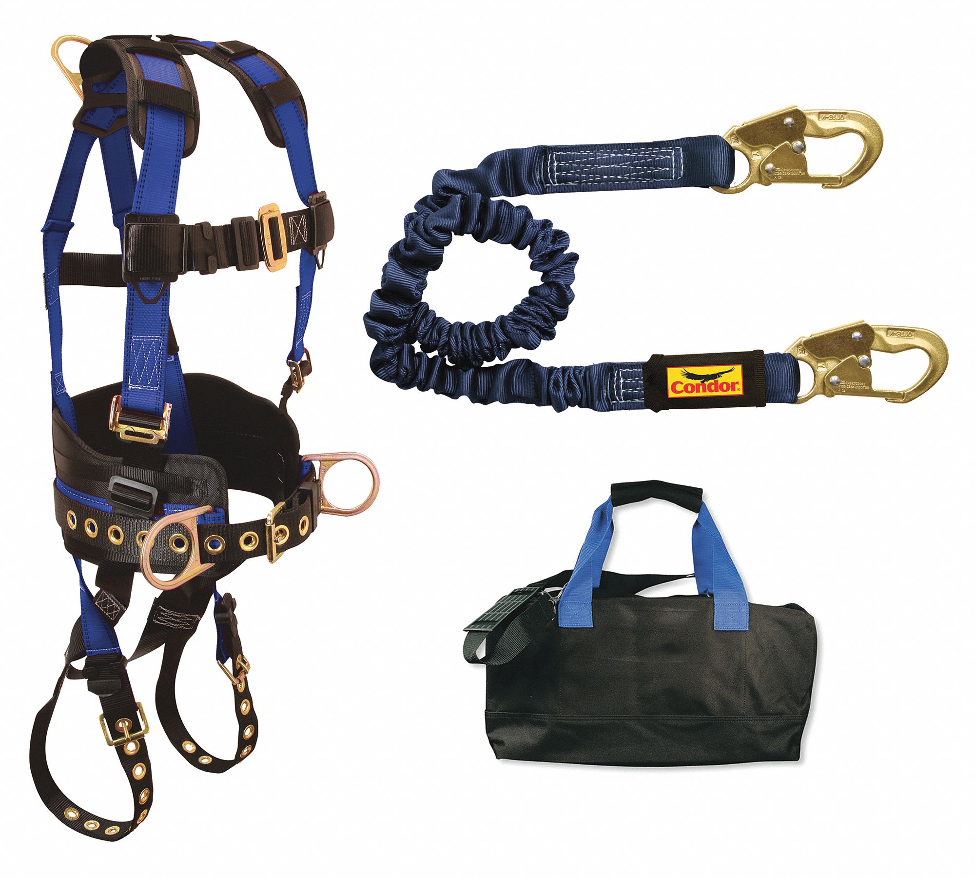 CONDOR, Without Anchor, Universal, Fall Protection Kit 53RG0653RG06