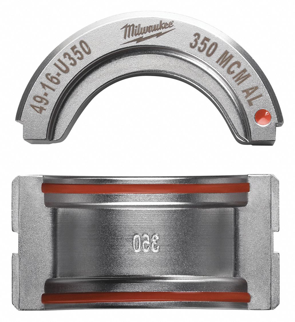 MILWAUKEE Upper and Lower Crimping Die for Electrical Wire and Cable