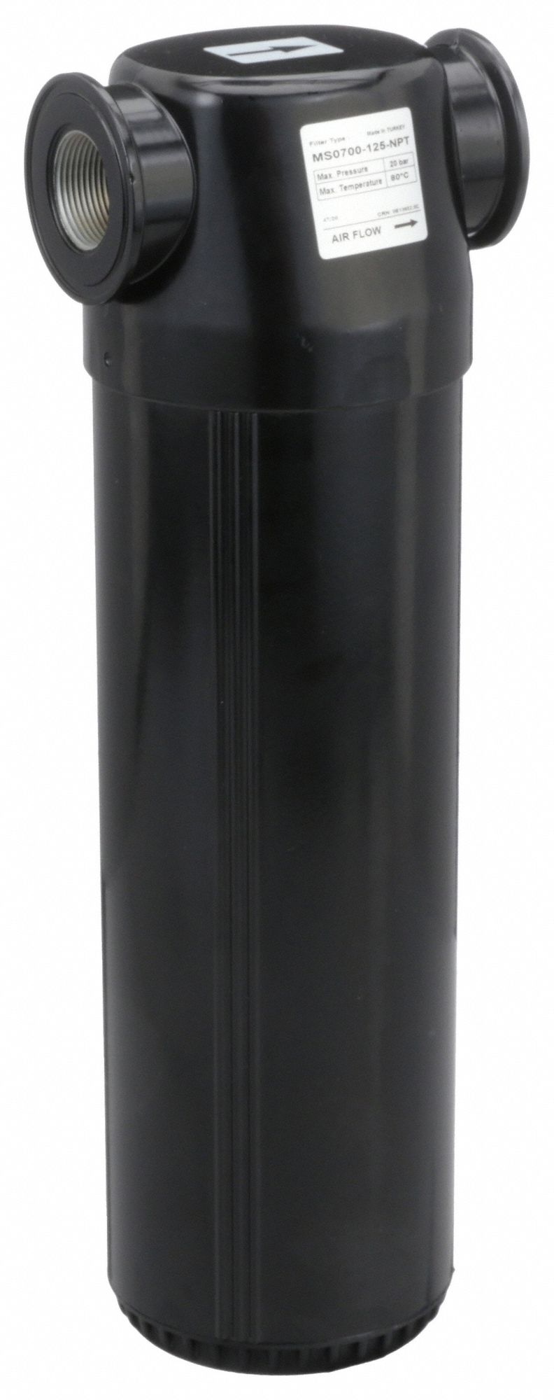 SPEEDAIRE, 1 1/4 in NPT, 700 cfm, Pneumatic Condensate Separator