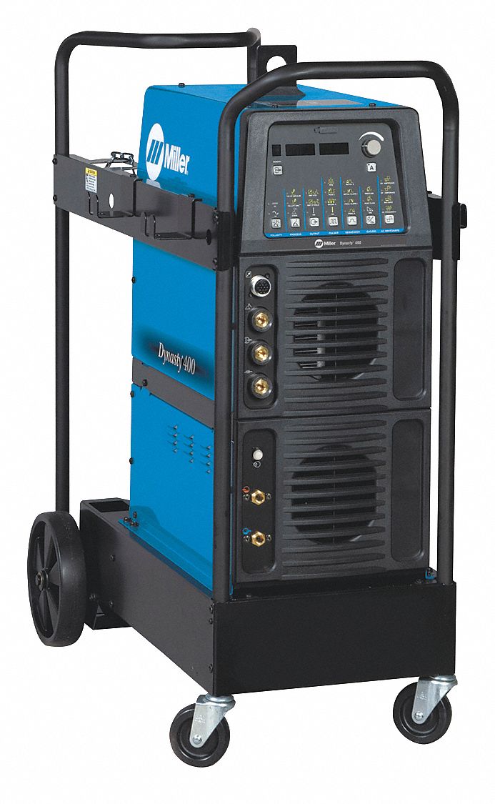 MILLER ELECTRIC TIG Welder, 251 lb Power Weight, 433/4"D 53RJ23